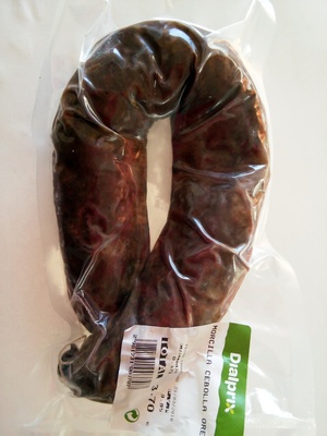 Morcilla cebolla oreada