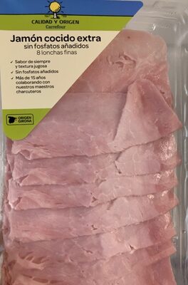 Jamon cocido extra sin fosfatos