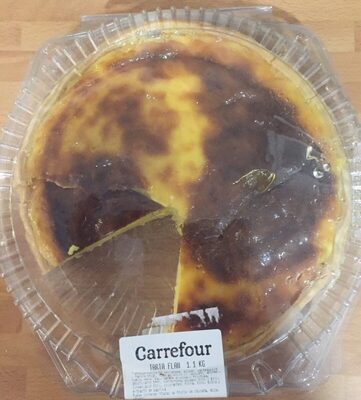 Tarta Flan front packaging