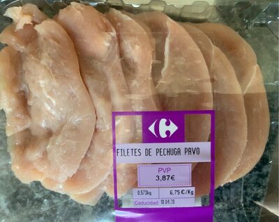 Filetes pechuga de pavo