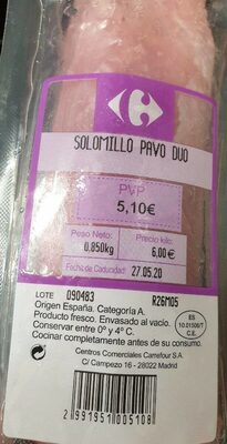 Solomillo psvo duo