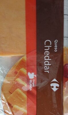 Queso Cheddar front packaging