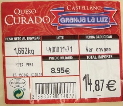 Queso curado castellano
