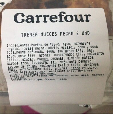 Trenza nueces pecana