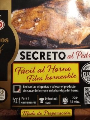 Secreto front packaging