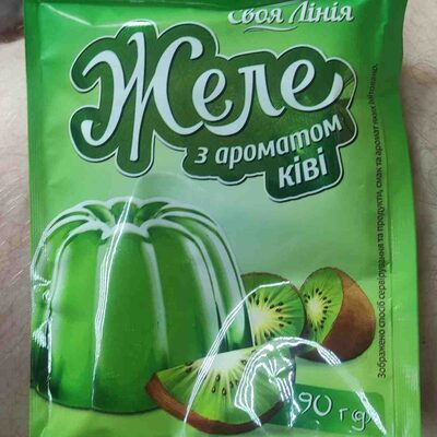 Желе з ароматом Ківі