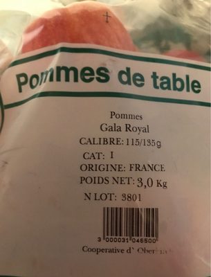 Pommes Gala Royal