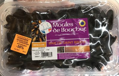 Moules de Bouchot front packaging