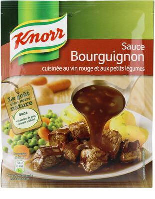 Knorr Sauce Déshydratée Bourguignon au Vin Rouge et Petits Légumes 33g