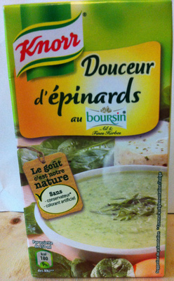 Douceurs d'épinards au boursin