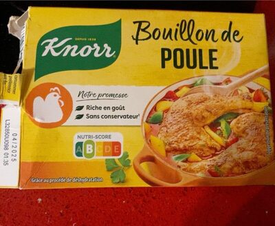 Bouillon de Poule front packaging