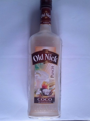 Punch Coco au rhum blanc
