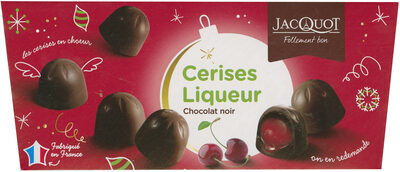 Cerises Liqueur Chocolat Noir