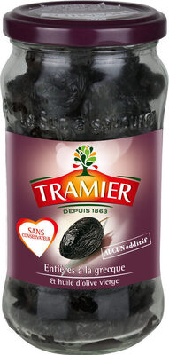 Olives noires entières à la Grecque 250g