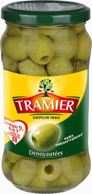 Olives vertes dénoyautées