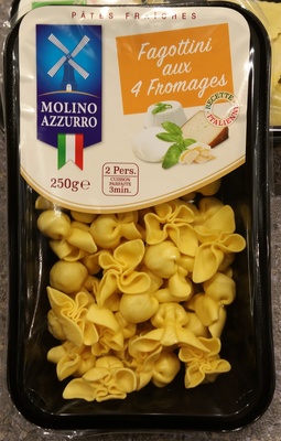 Fagottini aux 4 Fromages front packaging