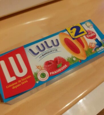 Barquette framboise de LU