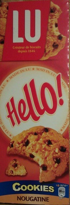 Hello! Cookies Nougatine front packaging