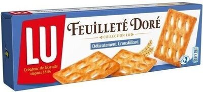Feuilleté doré Collection LU