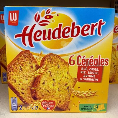 Biscotte heudebert 6 cereales