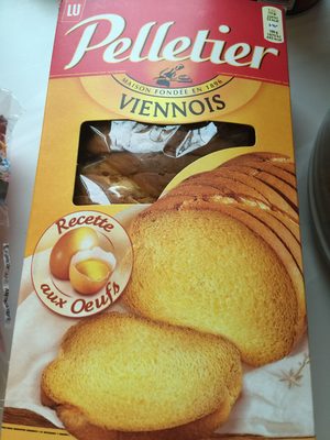 Pelletier - Pain grillé brioche front packaging