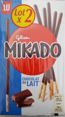 Biscuit nappés de chocolat au lait