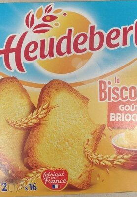 Biscotte gout brioche heudebert