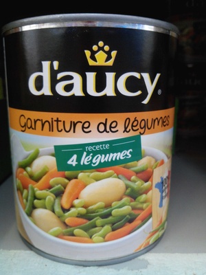 510g GARNITURE DE LEGUMES D AUCY front packaging