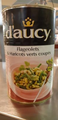 Flageolets et haricots verts coupés