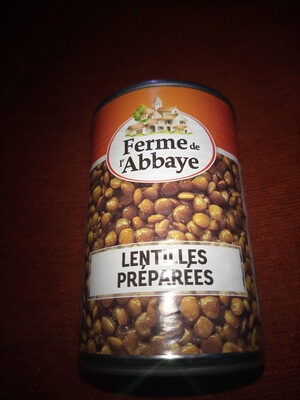 lentilles préparées