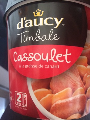 Timbale - Cassoulet à la graisse de canard