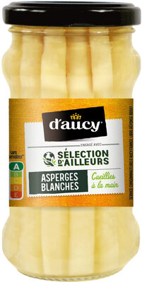 Asperges blanches mini cueillies main Sélection d'ailleurs d'aucy 110g front packaging