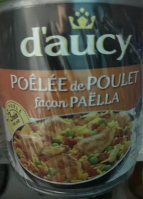 Poelee de poulet facon paella