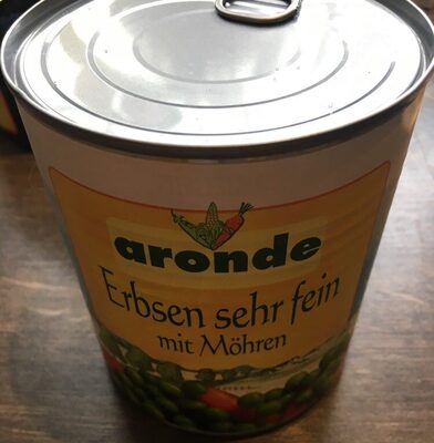 Erbsen sehr fein mit Möhren front packaging