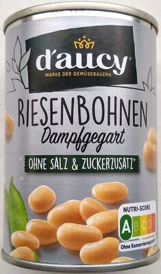 Riesenbohnen dampfgegart