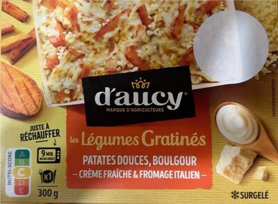 Les légumes gratines - Patate douces, boulgour