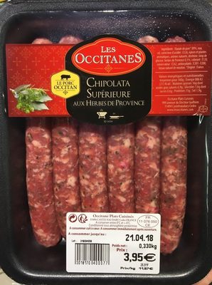 Chipolata superieure aux herbes