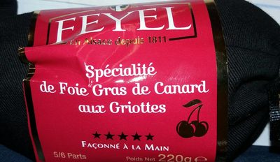 Foie gras aux griottes