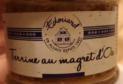 Terrine au magret d'oie