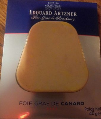 Foie gras de canard
