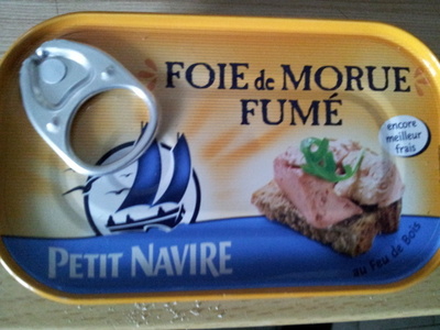 Foie de morue fumé - Petit navire