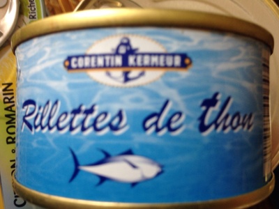 Rillettes de thon front packaging