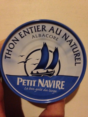 Thon Entier au Naturel Albacore, Petit Navire