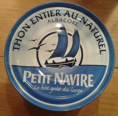 Thon entier au naturel Albacore