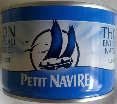 Thon entier au naturel albacore