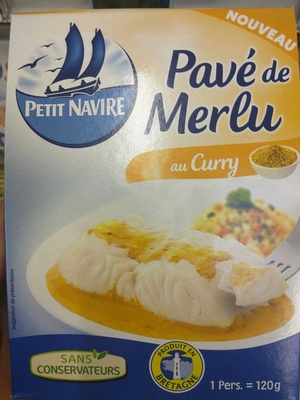 Pavé de Merlu au curry