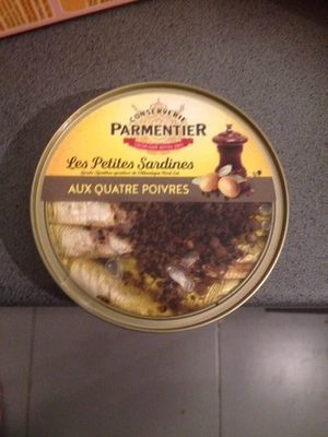 Parmentier Les Petites Sardines aux quatre poivres 150 g
