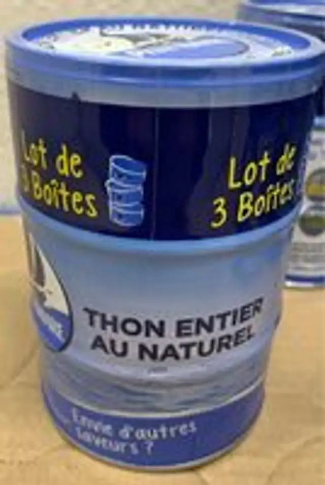 Thon entier au naturel Albacore
