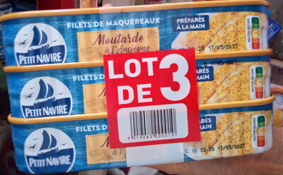 Filets de maquereaux moutarde à l'ancienne