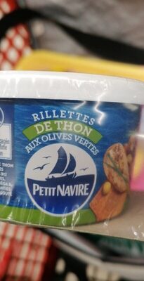 Rillettes de thon aux olives vertes